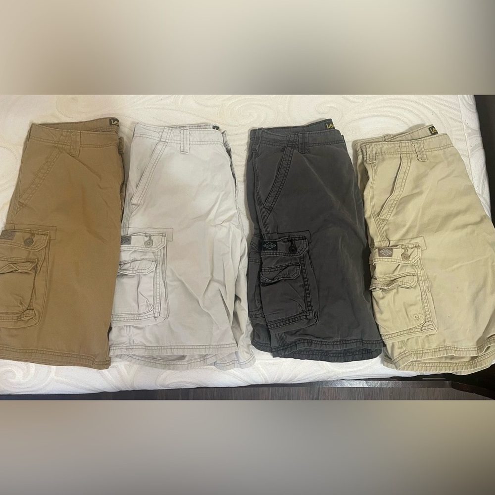 Lee Men's Shorts Bundle Size 34